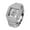 Silver, variant on Glamorous Luxury Watches - Stylish Dial with Dazzling Rhinestones Elegant Men's Quartz Watch Perfect for Everyday Wear and Special Occasions