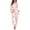 Cherry Blossom, variant on Leopard Print 2 Set Pjs for Women Pajamas Set Long Sleeve Sleepwear Set Crewneck Jogger Pj Sets for Women Lightweight Pajama Sets Women Clothing Size 5XL