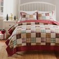thumbnail image 2 of Oxford Red Quilt Set 2-Piece Twin/XL, 2 of 3