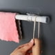 thumbnail image 3 of 4-Pack Self-Adhesive Curtain Rod Brackets - Curtain Brackets White, 3 of 3
