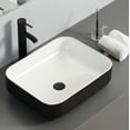 thumbnail image 3 of FULLWATT 24 in Bathroom Vanity Cabinet Storage Mirror Vessel Sink Faucet Pop up Drain New, 3 of 10
