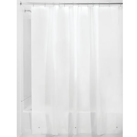 InterDesign PEVA 3 Gauge Shower Curtain Liner, Stall 54