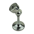 thumbnail image 3 of Black Magnetic Door Stopper Safety Catch Open Door Holder Durable Zinc Alloy Nickel Finish Magnetic Door Stop Bumper Soft Catcher w/Screws | Renovators Supply, 3 of 14