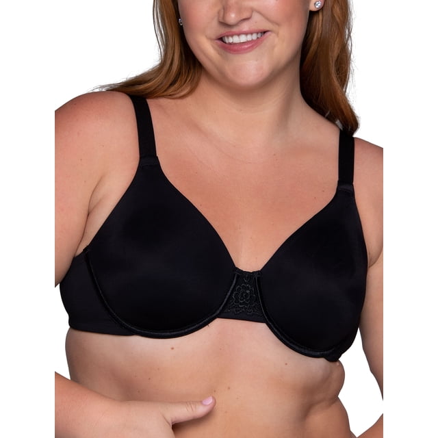 Minimizador de espalda Bra Vanity Fair Beauty 38DD negro