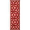 thumbnail image 2 of Safavieh Courtyard Red Indoor Outdoor Rug - Runner 2'3" x 10', 2 of 5