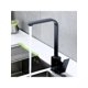 thumbnail image 2 of 1 Piece Kitchen Faucet, Stainless Steel Single Handle, Kitchen Sink Faucet, Matte Black Gun Gray Stainless Steel Color Kitchen Sink Faucet, Swivel Spo, 2 of 4