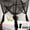 Black, variant on Bed Curtains Drapes For Full Queen King Size Mosquito Net Patio Indoor Outdoor Room Decor Screen Netting White