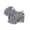 Gray, variant on Fuzzy Hand Towel,Chenille Hand Towel,Cute Cartoon Dog Plush Fuzzy Ball Hand Towel,Super Absorbent Hanging Kitchen & Bathroom Towels,Soft Hand Drying Puff(Green 10*8*5in)from QiwagFerng