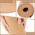 thumbnail image 3 of 11.4ftx15.7inch Cork Roll Sandy Brown Cork Sheet Bulletin Board Background Cork Board, 3 of 6