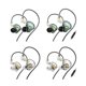 thumbnail image 5 of Methold Auricular deportivo intrauditivo con cable de 3,5 mm Jack Dynamic Earbud Estéreo con cable desmontable Auriculares portátiles Manos Cables de audio/vídeo, 5 of 6