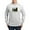 Ash Gray, variant on - I'd Rather Be In Maine Long Sleeve T Shirt - Unisex Cotton Long Sleeve T-Shirt