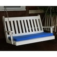 thumbnail image 2 of A &amp; L Furniture Traditional English Recycled Plastic 4 ft. Porch Swing, 2 of 4