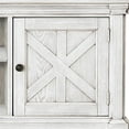 thumbnail image 6 of Furniture of America Vallie Cottage Wood 60-Inch TV Stand in Antique White, 6 of 8