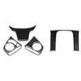 thumbnail image 1 of 3Pcs Carbon Fiber Steering Wheel Button Switch Panel Cover for 2016-2019 & 1x Console Gear Box Panel Cover, 1 of 8