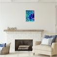 thumbnail image 3 of Stupell Industries Blue Modern Sea Life Abstract Painting White Framed Art Print Wall Art, 16 x 20, 3 of 9