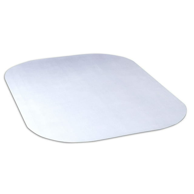 Evolve Tapis de Chaise Rectangulaire Moderne 60 x 45 Pouces pour Sols Durs, Transparent