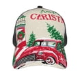 thumbnail image 3 of Disketp Merry Christmas 1 Print Trucker Hat Men Women - Mesh Baseball SnapBack Cap, 3 of 7
