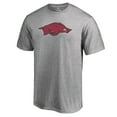 thumbnail image 2 of Men's Ash Arkansas Razorbacks Primary Team Logo T-Shirt, 2 of 3