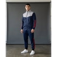 thumbnail image 2 of Tenue de Jogging Active à Rayures pour Hommes Velocity, Haut et Bas, 2 of 7