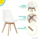 thumbnail image 5 of Set 4 Sillas acojinadas blanco M Elly Decor E-SACWH, 5 of 8