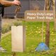 thumbnail image 5 of 30 Gallon Lawn Bags, 25 Brown Paper Leaf Bags, Heavy Duty, Tear Resistant, For Wet and Dry Leaves, Weeds, Trash, Yard Waste, 5 of 5