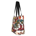 thumbnail image 3 of Kdxio Retro Floral Butterfly Women Reusable Grocery Bags Foldable Ripstop,Reusable Shopping Bags for Shopping,Gym,Gift, 3 of 7