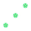 thumbnail image 4 of QualitChoice RISK Professional Rustproof Headset Cover Waterproof Exquisite Wear-resistant 28.6mm Front Fork Cycling Headset Accessories Green Pentagonal 3Set, 4 of 6