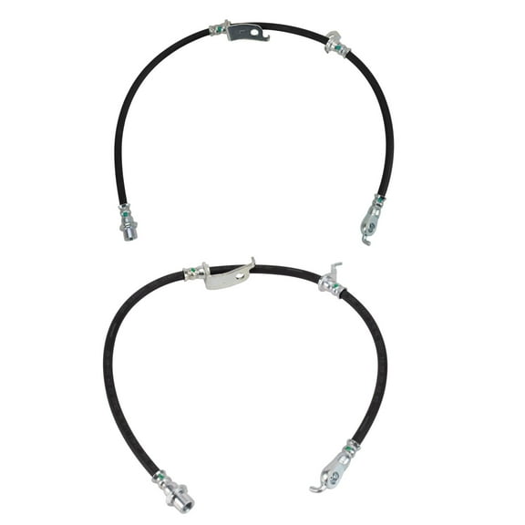 TRQ Front Brake Hose Set BLA63490 Fits Select 2010-2012 Lexus HS250h , 2016-2019 Toyota Mirai , 2006-2018 Toyota RAV4