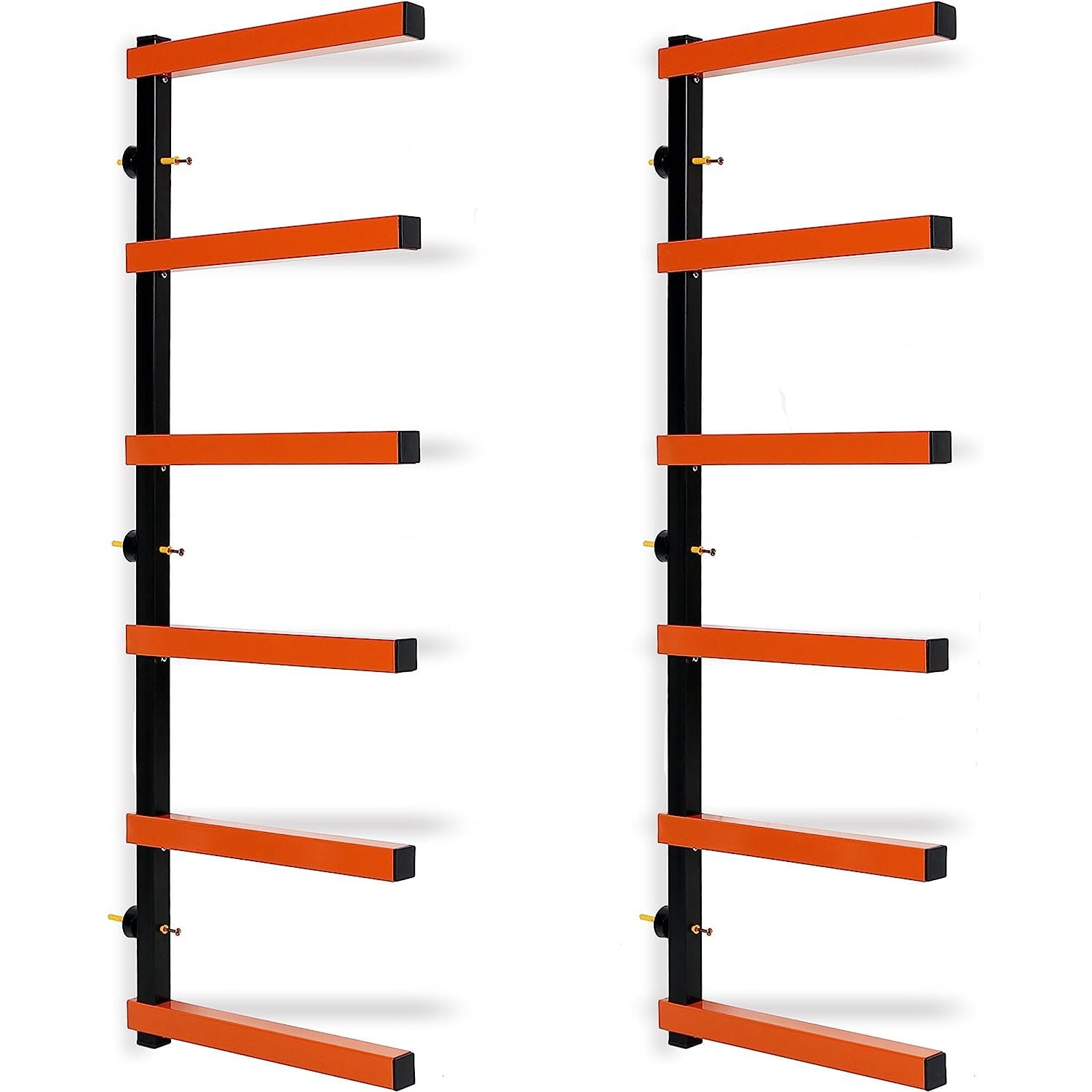 6 Levels Shelf Lumber Rack Lumber Storage Rack Lumber Organizer Wood