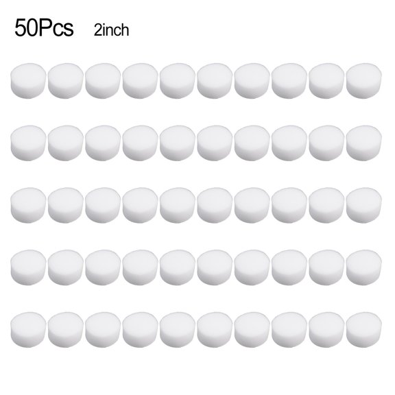 50PCS Sponge Buffing Pads Foam Polishing Pads 2inch Sanding Disc For Car Waxing 2 Inch /50mm Power Tools Accessories