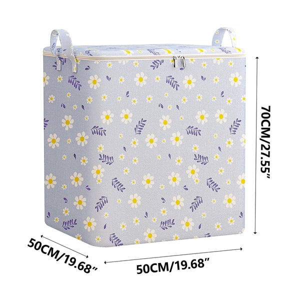 SPOORYYO Non-woven Zipper Storage Bag,Versatile Non-woven Zipper Storage Bag - Perfect for Moving and Travel, Large Capacity for Quilt and Clothing Storage Needs