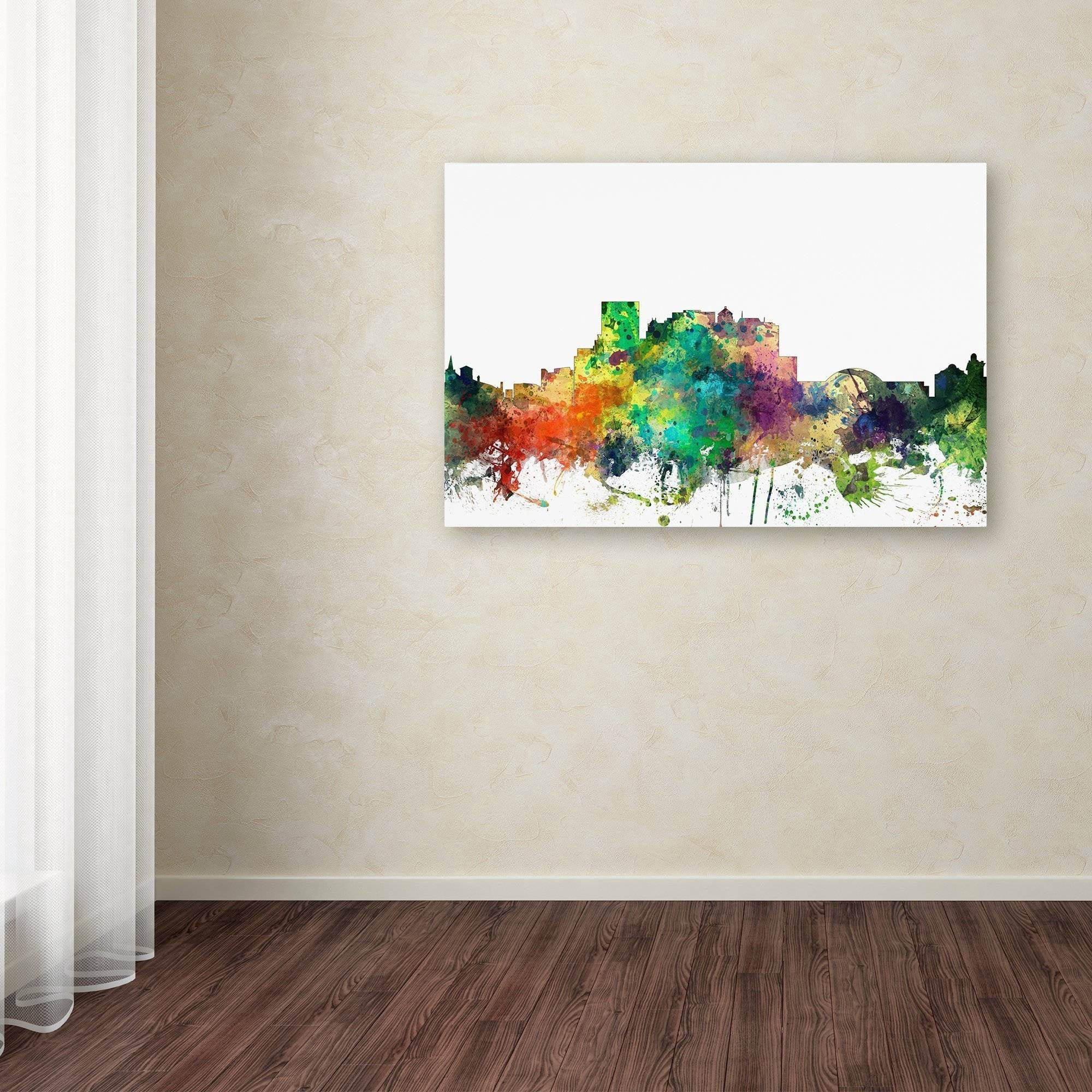 Trademark Fine Art "El Paso Texas Skyline SP" Canvas Art by Marlene Watson