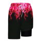 thumbnail image 5 of Pantalones Cortos para Hombre Cintura Elástica con Bolsillos, Forro de Impresión de Moda Casual para la Playa, Al Aire Libre Y el Uso Diario, 5 of 6
