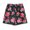 Black, variant on Boys Summer Shorts Colorful Chinese Flowers Point Elastic High Waist Shorts Casual Stretchy Loose Summer Shorts(Black,12-13 Years)