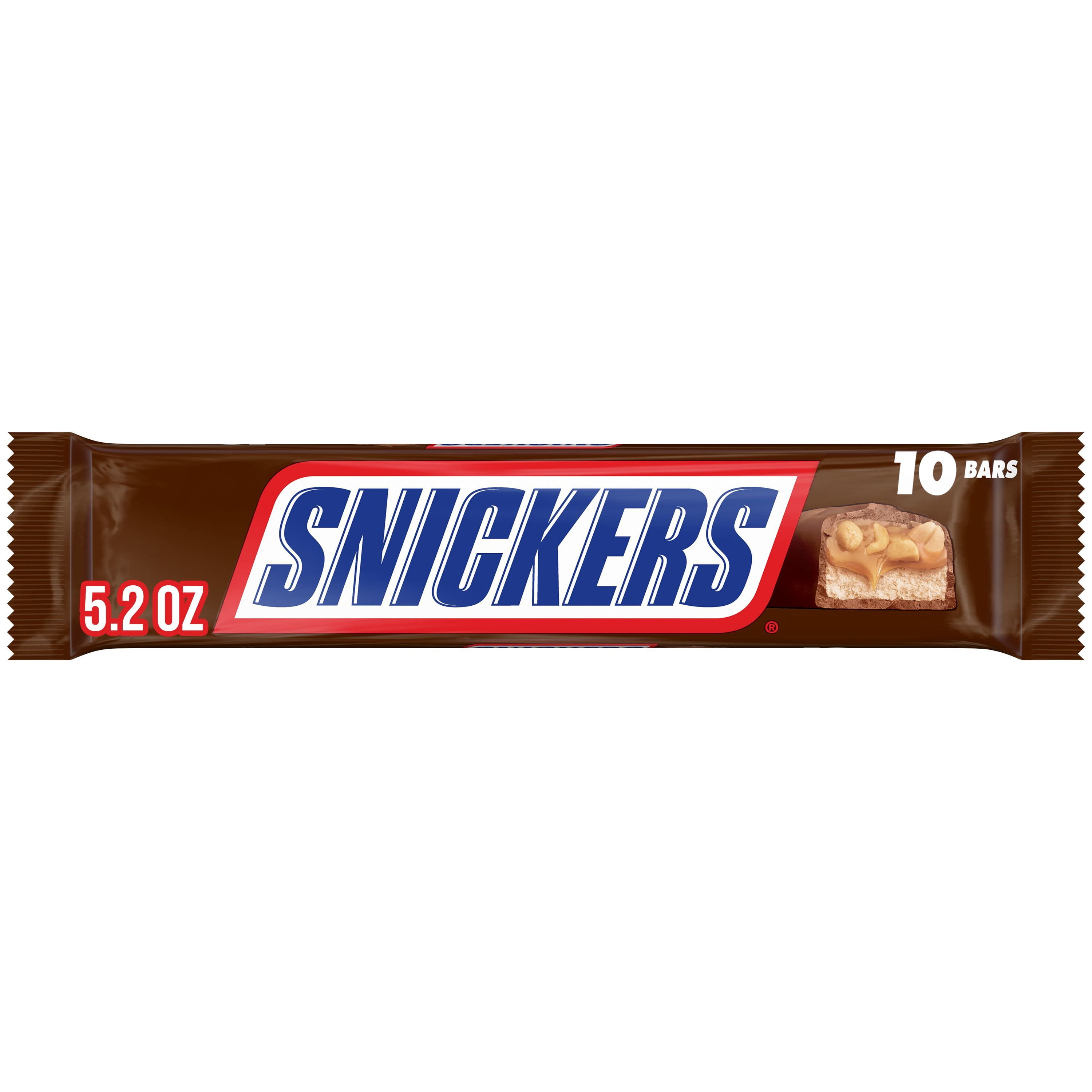 (3 pack) Snickers Fun Size Milk Chocolate Bars - 10 Ct