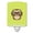 Multicolor, variant on Checkerboard Lime Green Chocolate Brown Shih Tzu Ceramic Night Light