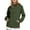 Green, variant on Duoif Rain Jacket Women, Lightweight Raincoats Zip up Outdoor Hiking Windbreaker Jackets with Hood Lightweight Raincoat Jackets for Women Black L