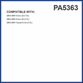 thumbnail image 2 of PG Engine Air Filter PA5363 | Fits 2004-2006 Scion xB, xA, 2 of 6