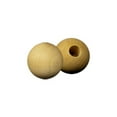 thumbnail image 1 of 25 Pcs Wood Ball Caps 3/4" ball w/ 1/4" hole, 1 of 1