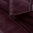 thumbnail image 2 of GLAMBURG Ultra Soft 6 Pack Cotton Towel Set, Contains 2 Bath Towels 28x55 inch, 2 Hand Towels 16x24 inch & 2 Wash Coths 12x12 inch, Ideal for Everyday use, Compact & Lightweight - Burgundy, 2 of 5