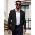 thumbnail image 5 of COOFANDY Men's Casual Blazer Suit Jackets Lightweight Sports Coats Two Buttons, 5 of 8