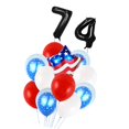 thumbnail image 1 of El , Estados , Raya, Bandera, Látex, Papel De Aluminio, De Independencia, Decoración yotijar Conjuntos de globos de bandera americana, 1 of 9