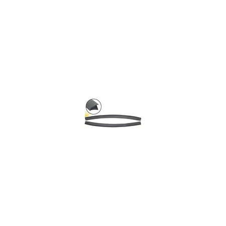 Quarter Window Rubber MACs Auto Parts Premier Products 49-12363 Quarter Window Vertical Seals - Rubber - Ford Convertible &Crown Victoria ()