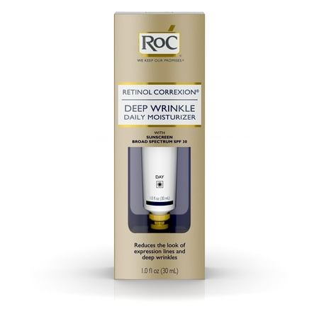 RoC Retinol Correxion Deep Wrinkle Moisturizer, SPF 30, 1 fl. (Best Thing For Deep Wrinkles)