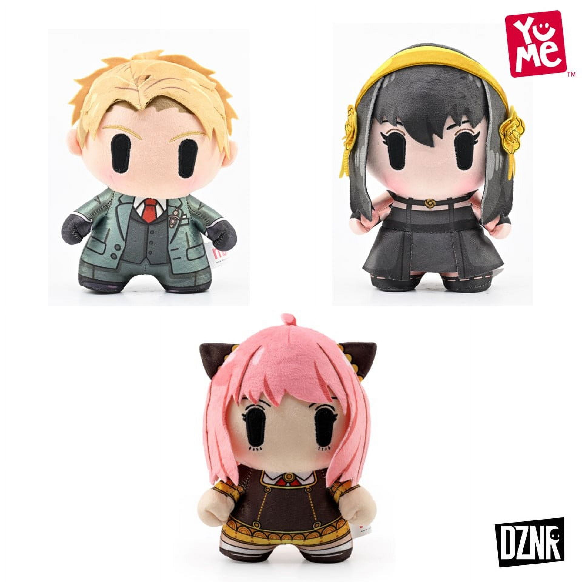 YuMe Spy x Family 7in DZNR Collectible Plush - Yor Forger YuMe Spy x Family 7in DZNR Collectible Plush - Yor Forger