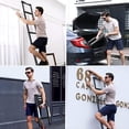 thumbnail image 6 of Extension Ladder, 20.3FT RIKADE Aluminum Telescoping Ladder with Non-Slip Feet, Portable Telescopic Ladder for Household and Outdoor 330lb Capacity, 6 of 7
