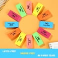 thumbnail image 4 of Mr. Pen- Erasers, Pencil Eraser, 12 Pack, Neon Colors, Erasers, Eraser, Erasers for Drawing, Eraser Pencil, Pencil Erasers, 4 of 6
