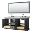 thumbnail image 5 of Wyndham Collection WCV232372DBBCMUNOM70 Avery 72" Free Standing Double Basin Vanity Set -, 5 of 7