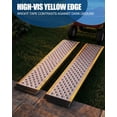 thumbnail image 4 of 2 Pack 5FT 800 Lbs Aluminum Shed Ramps Lightweight Loading Ramps for ATV Lawn Mower and Motorcycle Anti-Slip Punch Plate Design, 4 of 7