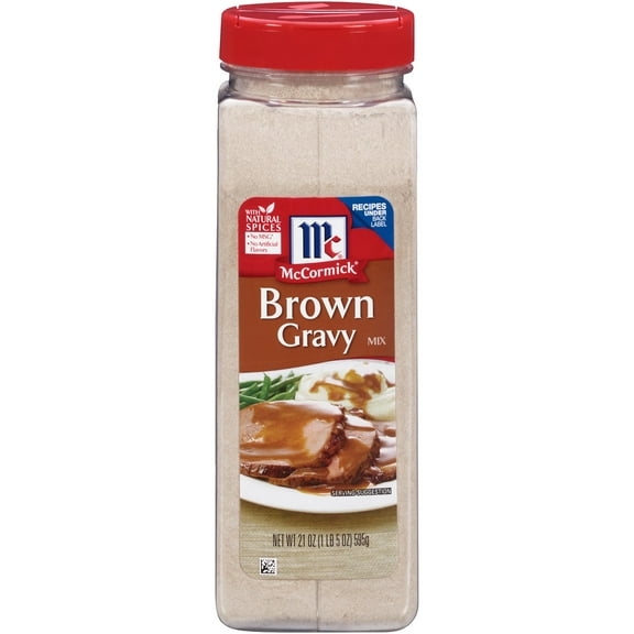 2 PACK | McCormick Brown Gravy Mix (21 oz.)